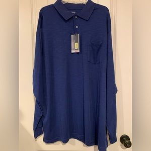 NWT Men’s Roundtree & Yorke Travelsmart long sleeve shirt